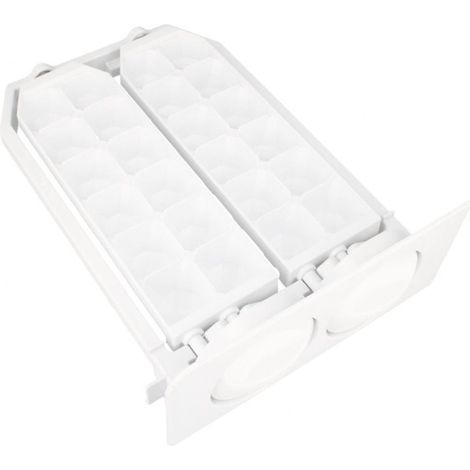 Ersatzteil - Eiswürfelbereiter komplett - - IGNIS, WHIRLPOOL, INDESIT, SILVERLINE, BAUKNECHT, ARISTON HOTPOINT