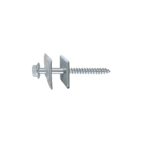 VITE TIRAFONDI PER LEGNO AUTOFILETANTE ACCIAIO ZINCATO BIANCO VL TER- - ø mm.6x140 - 100 pezzi FRIULSIDER