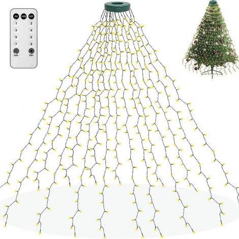 Guirlande Lumineuse Sapin Noël 400 LED Avec télécommande 2M (1/5)