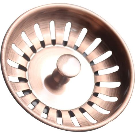 Antique Copper QS491C006 Panier filtrant pour évier, diamètre 83 mm, Cuivre Antique (1/5)