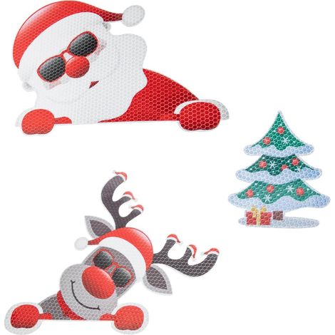 magnétique réfléchissant pour voiture idéal pour Noël