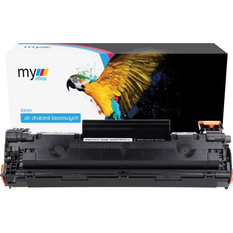 Cartouche de toner de remplacement pour imprimante HP CE278A My Office (1/5)