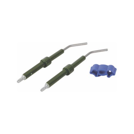 Electrode allumage de chaudière CL verte – Largeur 10mm – Pour chauffage pièces de chaudière – Compatible DE DIETRICH