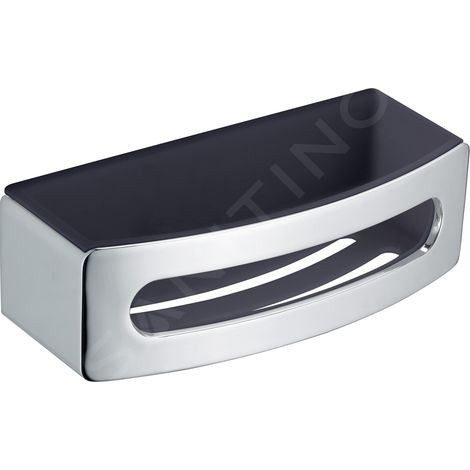 Keuco Elegance - Étagère, longueur 24 cm, anthracite/chrome 11658010001