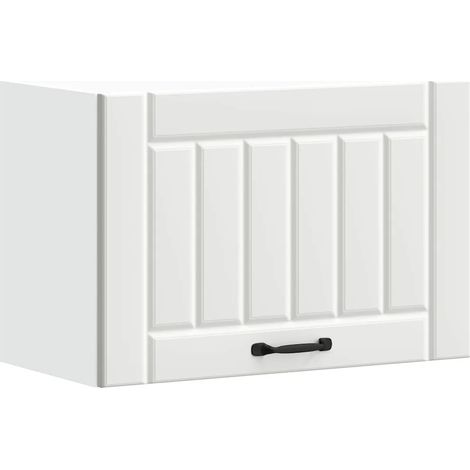 Mueble de pared de cocina de diseño moderno con espacio de almacenamiento 60 x 31 x 40 cm madera de ingeniería blanca 020050182 (1/5)