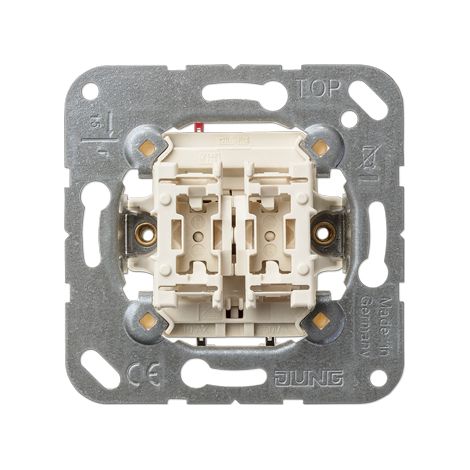 Doble interruptor 10A JUNG 505 U (1/4)