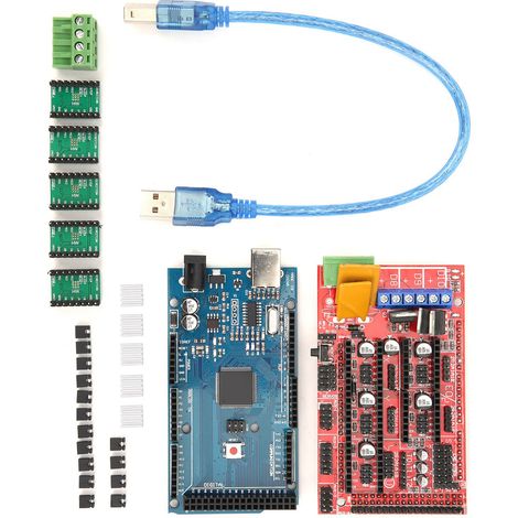 3D-Drucker-Zubehör: LCD-Steuerplatine A4988 Modul, Aluminiumblock-Anschluss, DIY-Treiber (1/5)