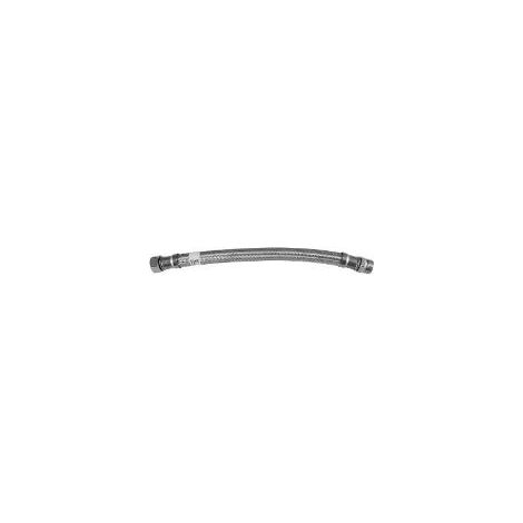 FPLUS ramalillo super mh 1/2 3/4 de 40 cms. (caja 10) , Trenzado de acero inoxidable 304.
Tubo interior EPDM atóxico para agua potable.
Rácores de latón niquelado.
Diámetro exterio