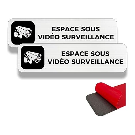 Privacy Signs, 19×5 cm, Security Alarm, Aluminum, With Sticker (1/5)