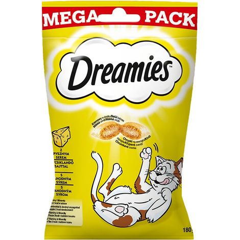 DREAMIES 4008429092039 FRIANDISE POUR CHIENS ET CHATS CHAT FRIANDISES FROMAGE 180 G (1/5)