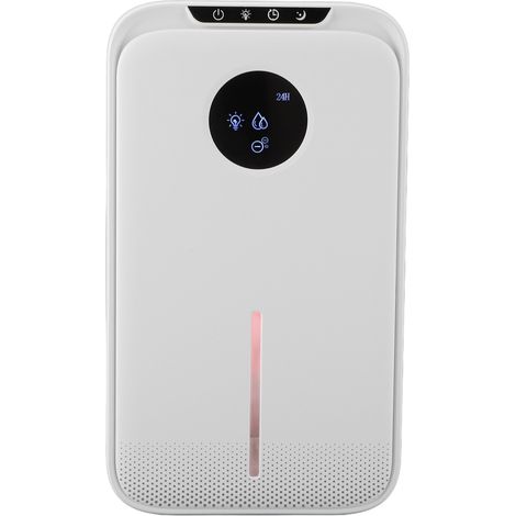 Déshumidificateur 800 pi² (74 m²) - 2 modes de fonctionnement - Filtre PET 1,2 L/j - Capteur NTC précis - Arrêt automatique - Silencieux - Réservoir d'eau de 2,5 L - Idéal pour chambre, camping-car -  (1/5)