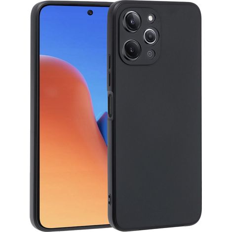 Funda para Xiaomi Redmi 12, silicona ligera, negra (1/5)