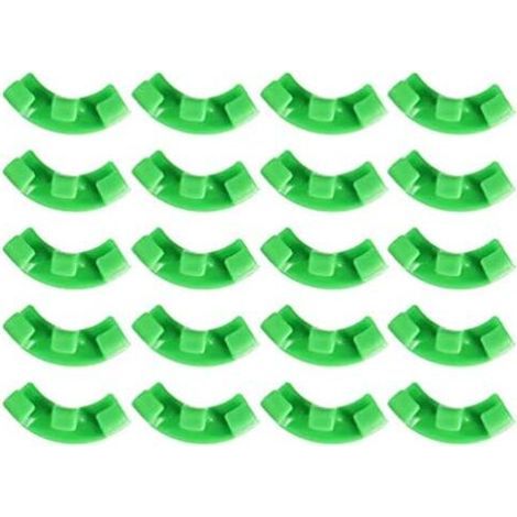 20 Pièces 90 Cintreuse De Plantes Kit De Manipulation De La Croissance des Plantes Support De Luminaire Mural Liens Végétaux Port (1/4)