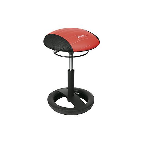 Taburete SITNESS RS BOB  Ø del asiento 385 mm  negro / rojo