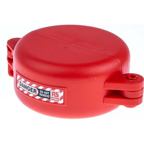 Verrouillage de vanne RS PRO 3 serrures Plastique en polyuréthane, anse de 70mm ( Prix pour 1 ) (1/3)