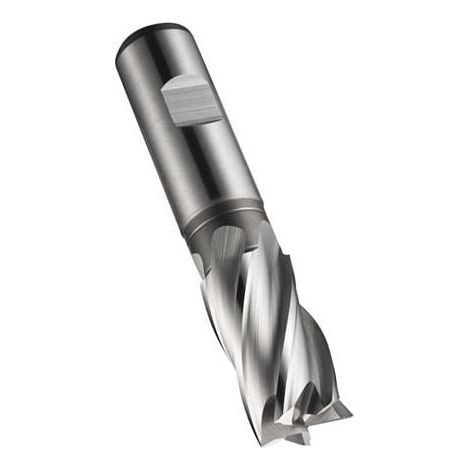 Schaftfräser C247 DIN 844 K D.20mm Schneiden-L.38mm HSS-E-PM Blank 30Grad Z.4 (1/4)