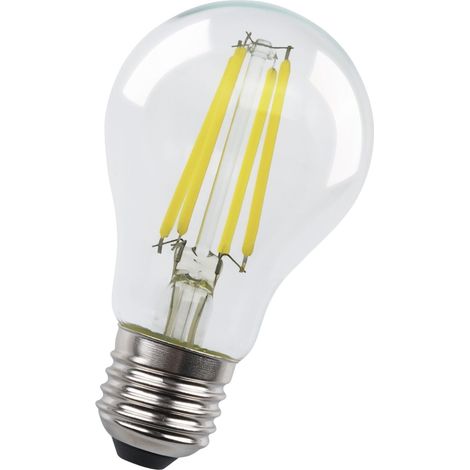 LED-Glühbirne Filament E27 A60 - 5W - Transparent