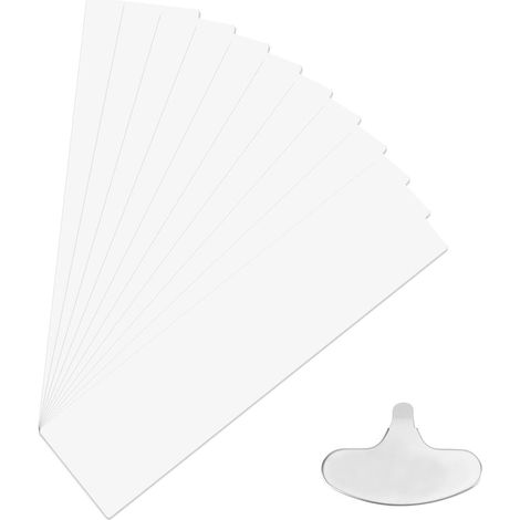 Lot de 10 Rubans Adhésifs Double Face pour Sonnette Blink Video, Sans Perçage Vis et Sans Résidus Installation avec un Outil Remplacement Clé de Sonnette (1/5)
