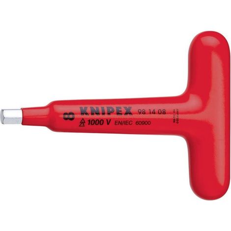 Knipex 1x Schraubendreher für Innensechskant T-Griff - 981408 (1/3)