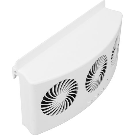 Ventilateur de Radiateur Voiture 4000 RPM, 3 Ventilateurs USB, Faible Bruit, Dissipation Thermique Efficace pour Tous Véhicules