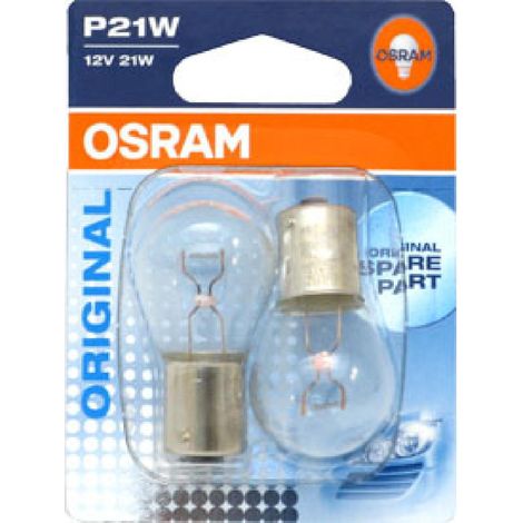 2 ampoules P21W 12V 21W Original x10