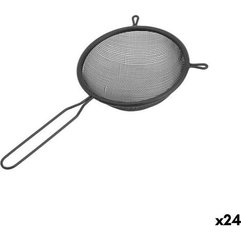 Setaccio in metallo - QUTTIN - Quttin - Ø10 cm - Confezione da 24 - Nero (1/4)