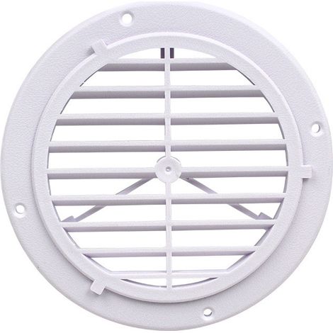Marine nylon ventilation hoods, air outlets, louvers, yacht and RV exhaust windows, marine accessories - white without fan blades - (1/3)