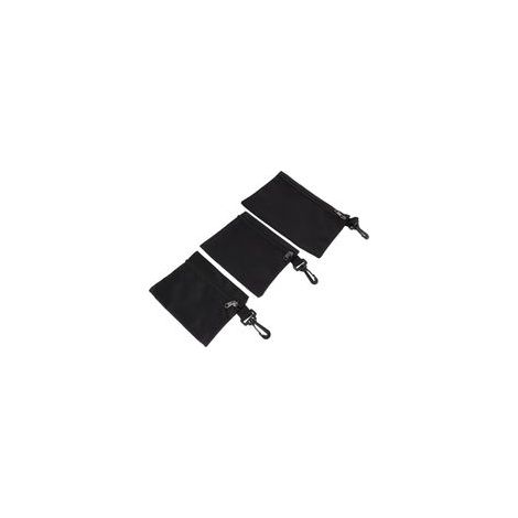 3 Pièces Heavy Duty Outil Poche Étanche Petit À Outils Portable Oxford Matériel Fermeture Éclair Électrique Et La Maintenance Porte- Outil H618 (1/5)