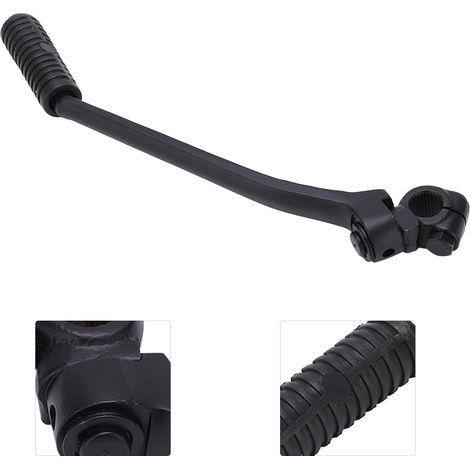 Accessoires moto - Ensemble de tige de démarreur Kickstarter CG150 FT150 16 mm Noir (1/5)