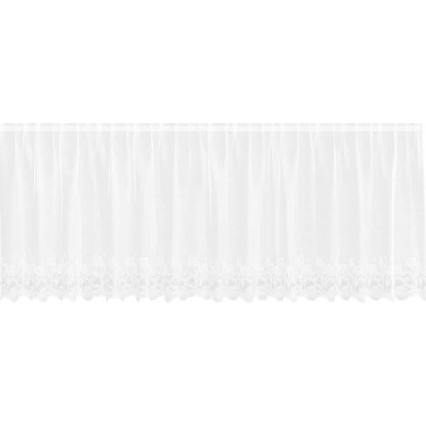 Rideaux avec des rideaux Blanc 500x100cm Polyester CFW13055 (1/5)