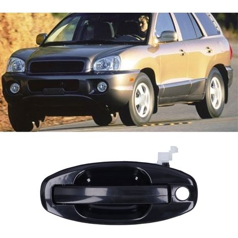 Poignée de porte extérieure avant gauche pour Hyundai Santa Fe 2001-2006 : 8265026000 82257 (1/5)