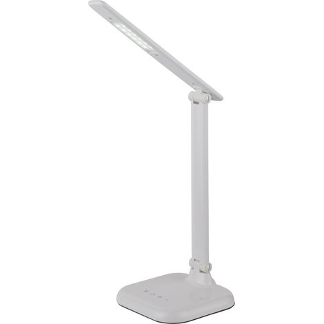 Lampe de table LED intégrée LED blanche à intensité variable 4 000-6 000 K