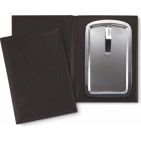Porte-Addition Noir et Inox avec Clip 20 x 13,5 cm - Pujadas