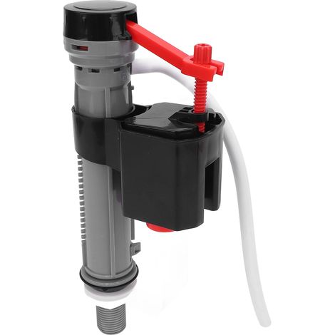 Robinet de remplissage wc universel réglable en hauteur 22-32 cm silencieux plastique rechange (1/5)