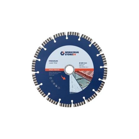 WS24 Disco diamantato Premium Laser Universale 230 mm - WS24-100433 (1/5)