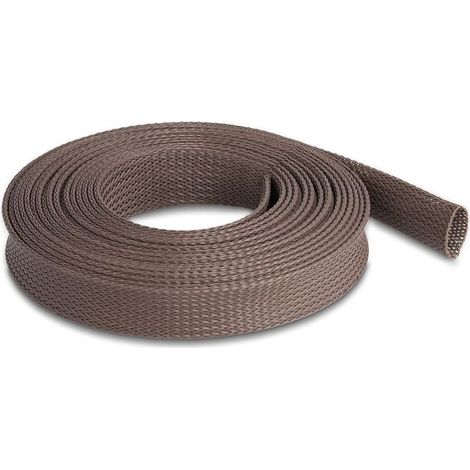 TUYAU TRESSÉ RÉSISTANT AUX RONGEURS MARRON 5 M X 25 MM 20906