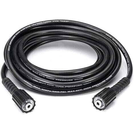 Raccord de tuyau de lavage haute pression 10M M22 pour pistolets à eau haute pression, tuyaux haute pression, accessoires de lavage pour Kärcher standard M22-14mm filetage femelle torsadé. (1/4)