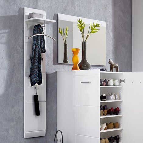 Penderie murale design blanc Alama (1/3)
