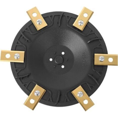 Coocheer – Disque rotatif 6 lames pour tondeuse robot – Polypropylène renforcé – Compatible WORX, Landxcape, Kress, Einhell – Installation facile (1/5)