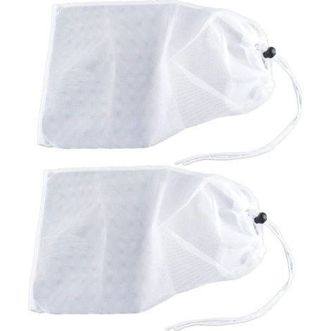 Set of 2 replacement bags for pool leaf vacuum/leaf collector/leaf shredder/leaf hopper/leaf master with drawstring (1/4)