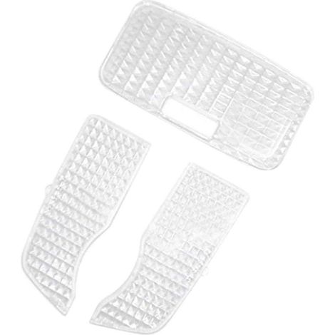 Lot de 3 caches transparents pour plafonnier intérieur de voiture Prius 2010 - 2015-- (1/5)