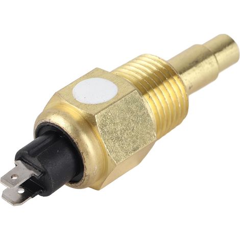 1/2 NPT Temperature Sensor – Sensor for Engine Gauges and Sensors, Reliable, Direct Replacement for Damaged Sensors, Automotive and Marine Use (1/5)