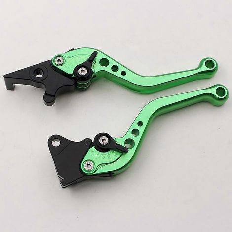 Accessoires moto : Poignée de frein modifiée compatible Honda PCX125 150, levier de frein monté (vert) (1/5)
