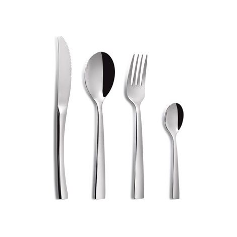 CUBERTERIA INOX MADRID 24 PIEZ