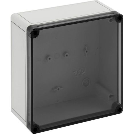 Coffret d'installation Spelsberg TK PS 1818-9-t 11100701 gris clair (RAL 7035) 182 x 180 x 90 Polycarbonate, Polystyrèn (1/3)