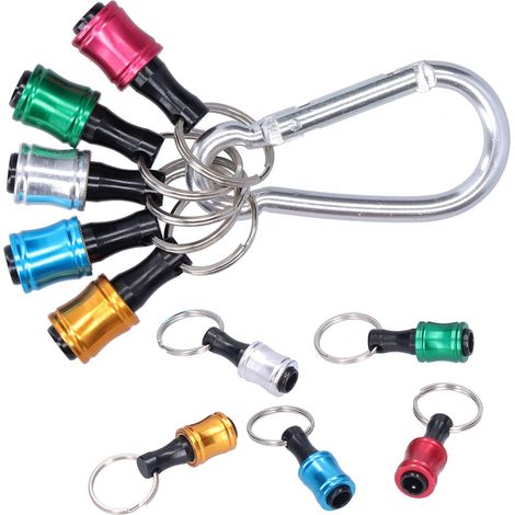 Barre extension porte-clés – alliage aluminium – changement rapide – boucle – électronique / tournevis main