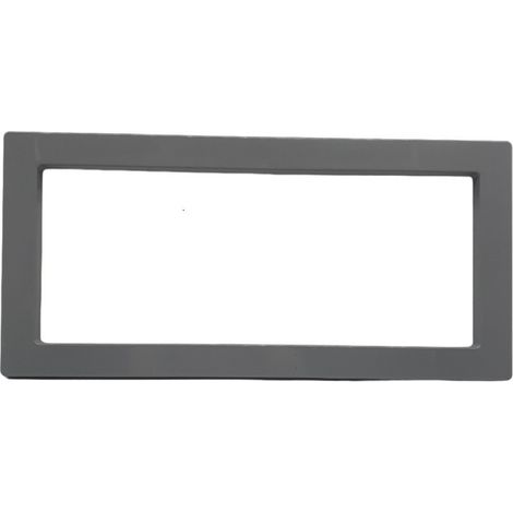 Skimmer de piscine grande meurtrière – Enjoliveur gris clair – Compatible avec skimmer Hayward – Dimensions 460x215mm – ABS