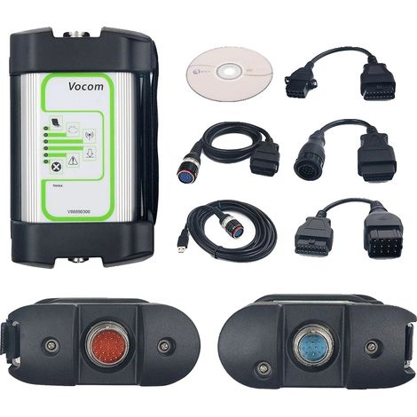 Vocom 88890300, Interfaz de actualización en línea, Compatible con la herramienta de diagnóstico para camiones VoIvo, Vocom A Quality (1/2)