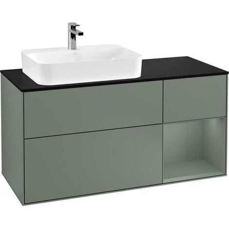 Villeroy & Boch F402GMGM Armoire sous-lavabo Finion F40 (1/2)