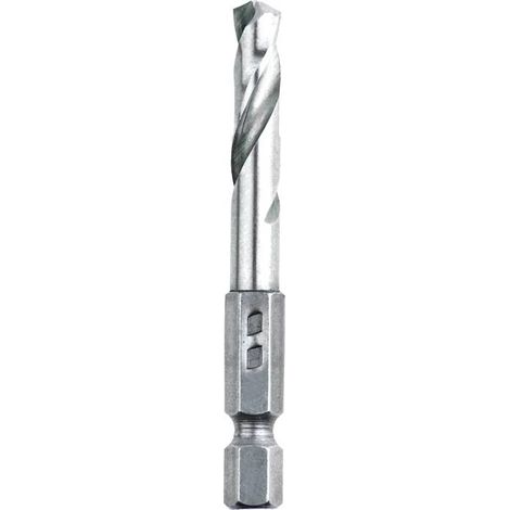 KWB MÈCHE SPIRALE HSS À QUEUE 6 PANS 1/4 ''E 6,3, 4211-03 (1/3)